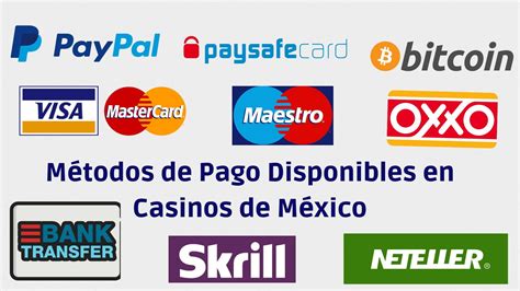 Casino online métodos de pagamento